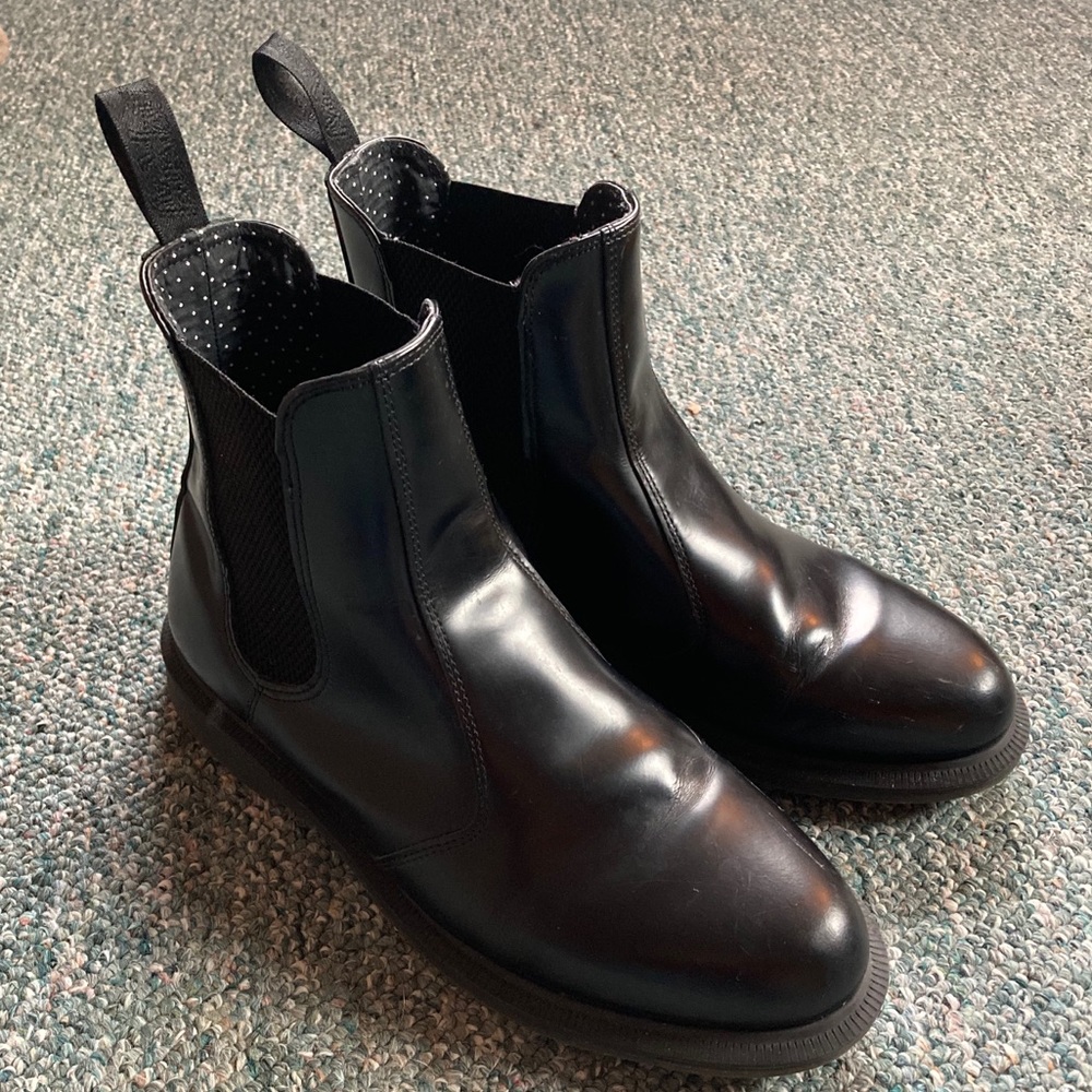 Black Flora Boot UK7 US9